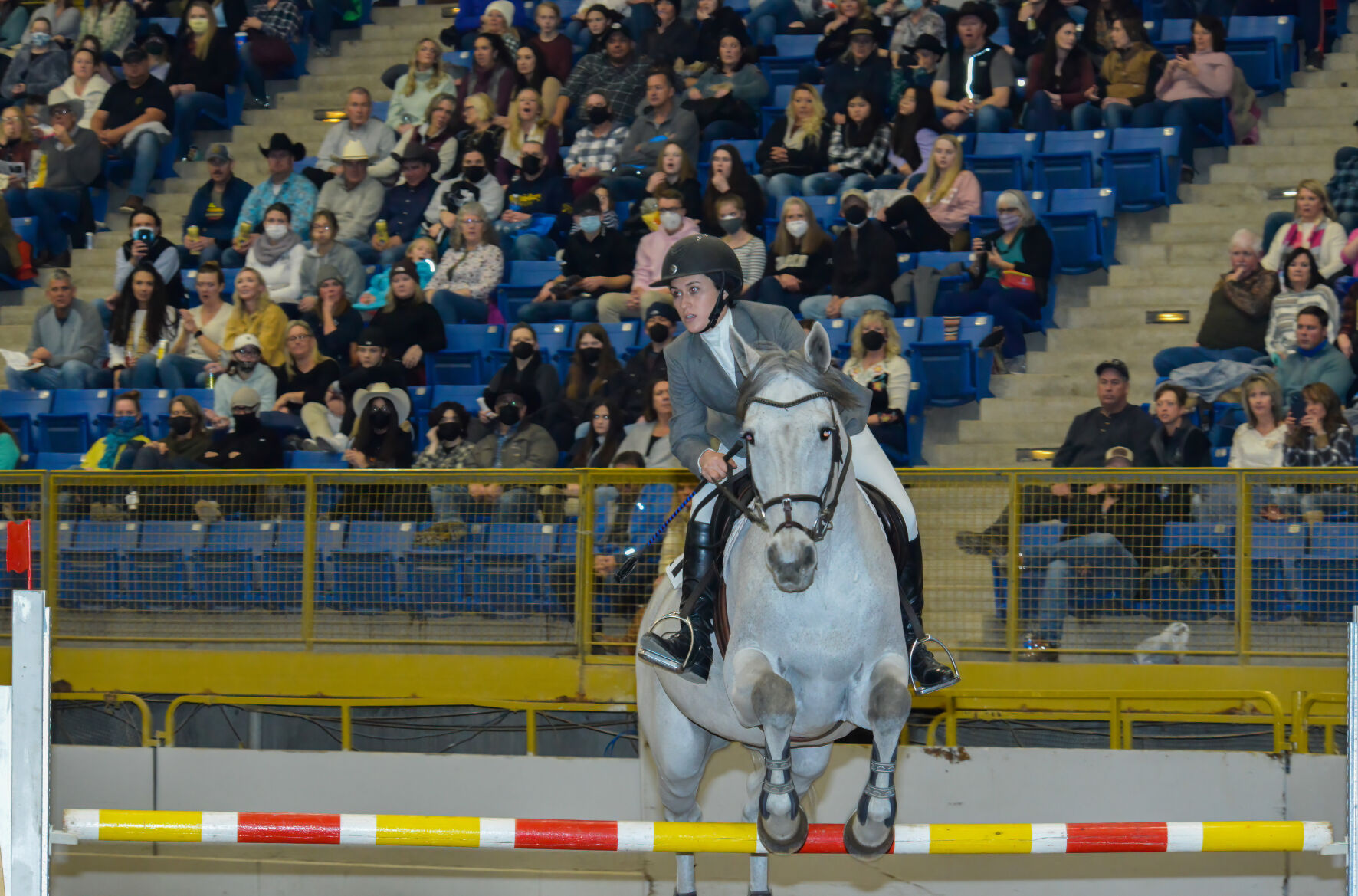 Dominique Hoffman and Apriol 2 at the NWSS Gamblers Choice event